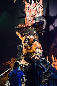Gamescom 2015 - Warcraft the movie orc model